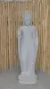 Product image 2 of the product “Standing Buddha with floral carving, Abudaya position. 48 x 34,5 x 151,5 cm. Natural stone (river stone), stonemasonry ”